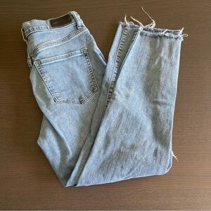 Express Straight Super High Rise Jeans